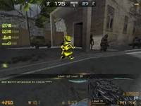 In-game screenshot, the special Pierrot in yellow