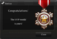 [VVIP] medal