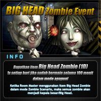 Bighead zombie indonesia poster