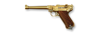 Luger P08 Gold