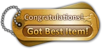 Got best item!