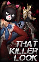 Costume poster csnz.png (206 กิโลไบต์) เครื่องแต่งกาย Cat และ Golden Armor