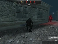 Humans must escape from the zombie