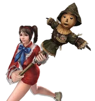 Yuri with Oz Scarecrow Pickaxe
