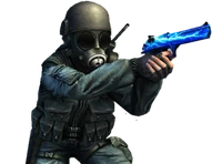 SAS กับ Desert Eagle ลาย Blue Lightning