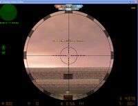 Scope crosshair