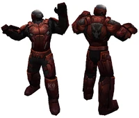 In-game model, red faction