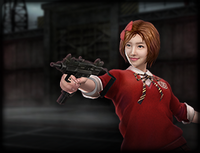 Jin Se-yeon as a TR, with Uzi in Decoy