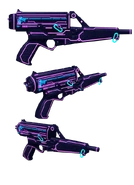 Neon paint world model