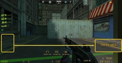 Press M to show the applied items