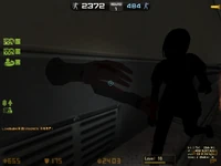Zombie hands coming out of the wall
