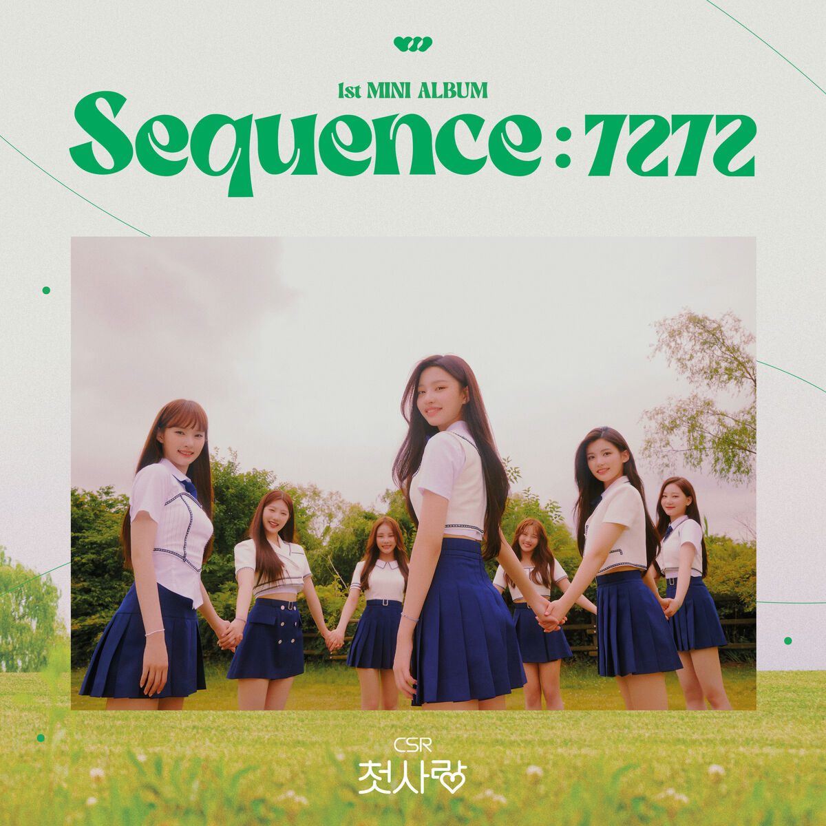 CSR(첫사랑) - SEQUENCE : 7272 1st Mini Album+1ea Folded
