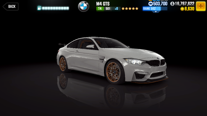 CSR2 M4 GTS