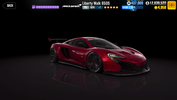 CSR2 Evo LB 650S