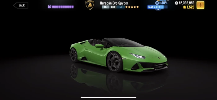 CSR2 Huracan Evo