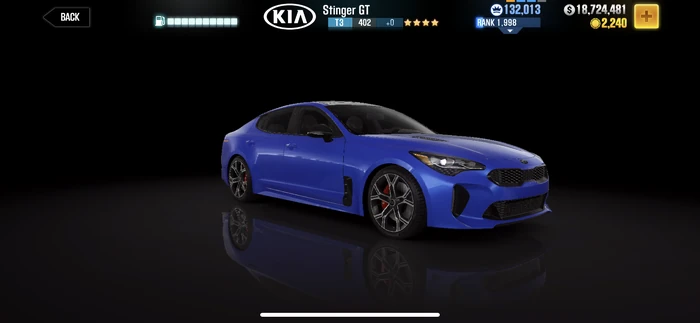 CSR2 Stinger GT