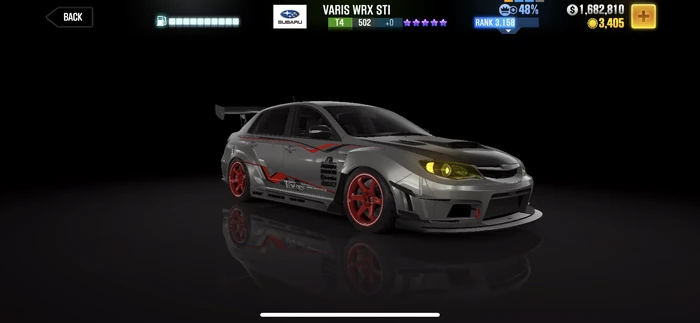 CSR2 Varis Impreza