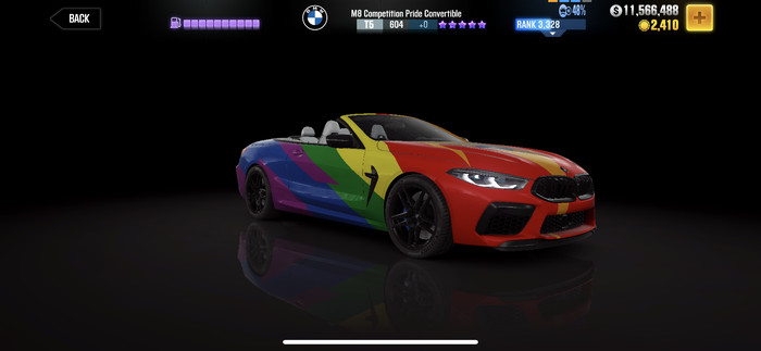 CSR2 M8 Pride