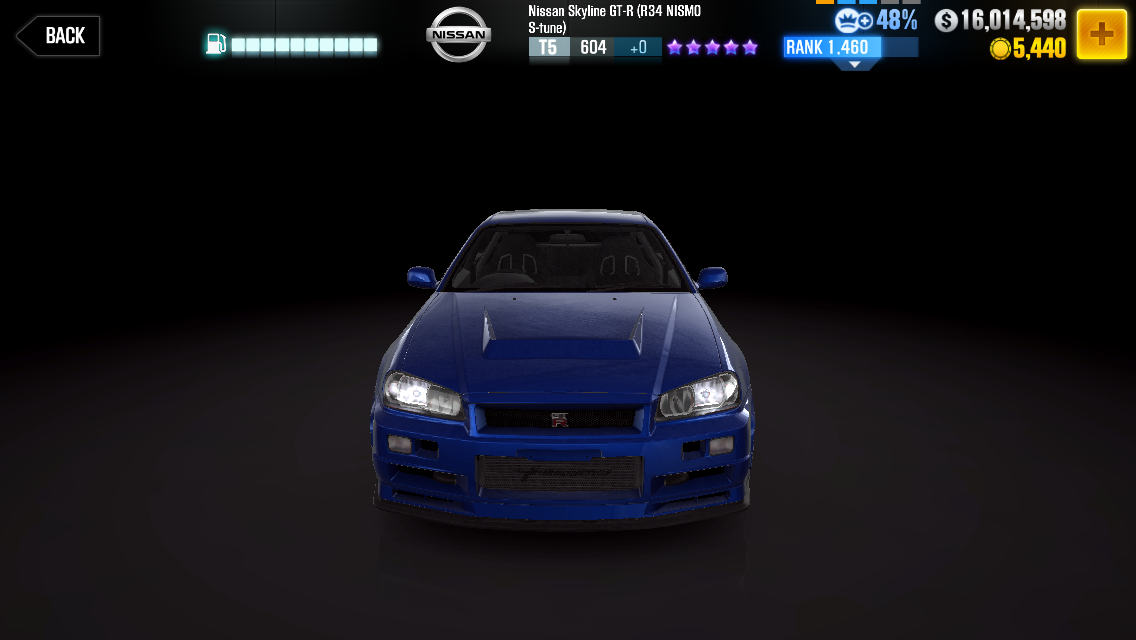 Nissan Skyline GT-R (R34 NISMO S-tune) | CSR Racing Wiki