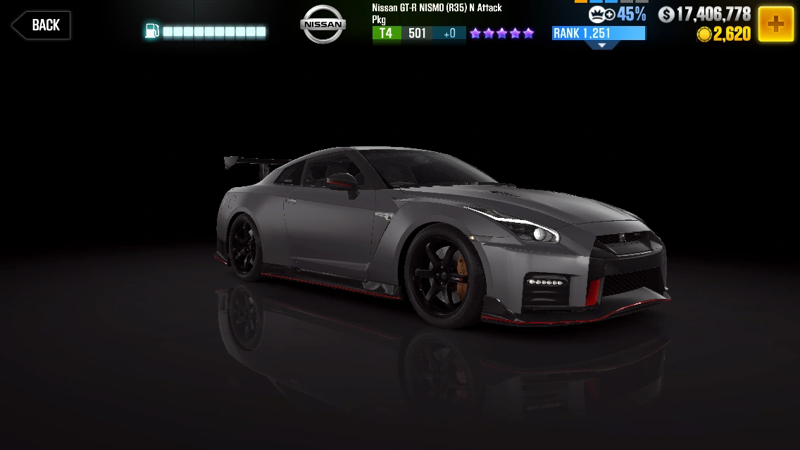 Nissan Gt R Nismo R35 N Attack Package Csr Racing Wiki Fandom