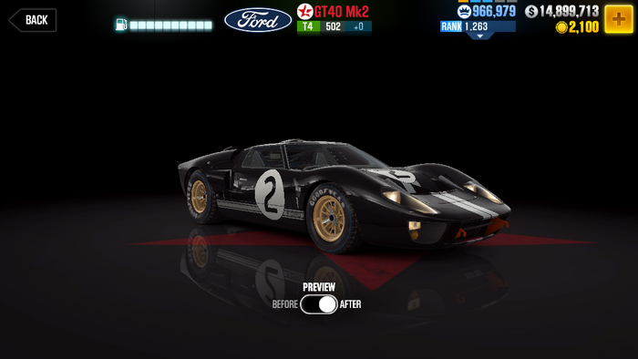 Ford GT40, Gran Turismo 2 Wiki