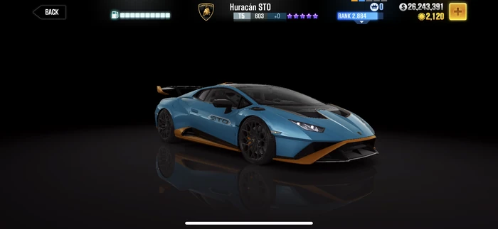 CSR2 Huracan STO (Purple)