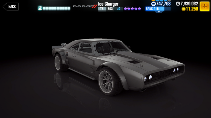 Dodge ice top charger dom