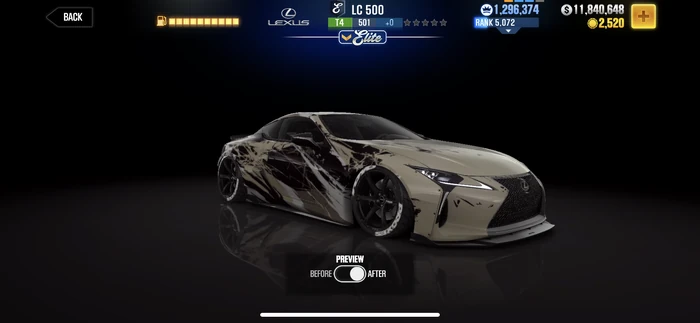 CSR2 LC500 (Complete)