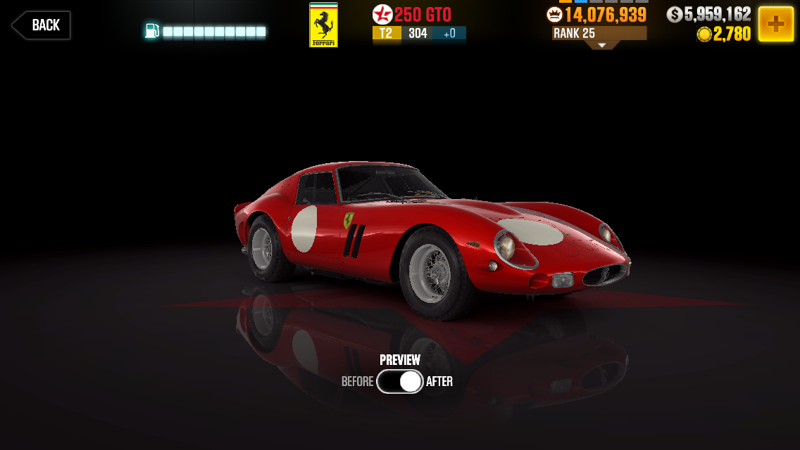 Csr 2 настройки ferrari 250 gto