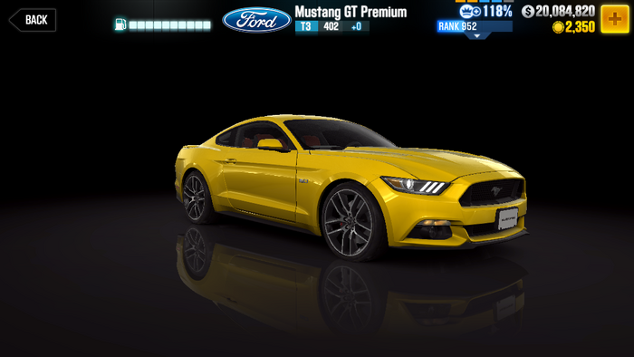 Ford Mustang GT Premium, CSR Racing Wiki