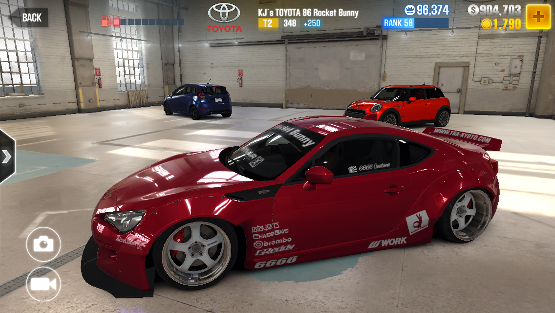 Csr 2 subaru brz rocket bunny настройки