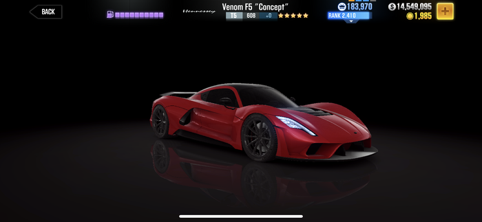 CSR2 Venom F5 (Red)