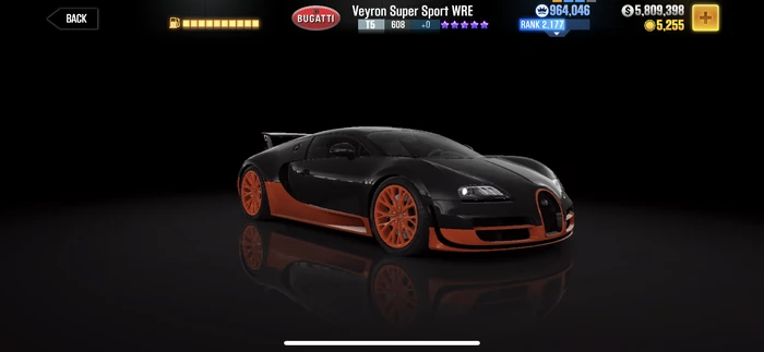 CSR2 Veyron WRE