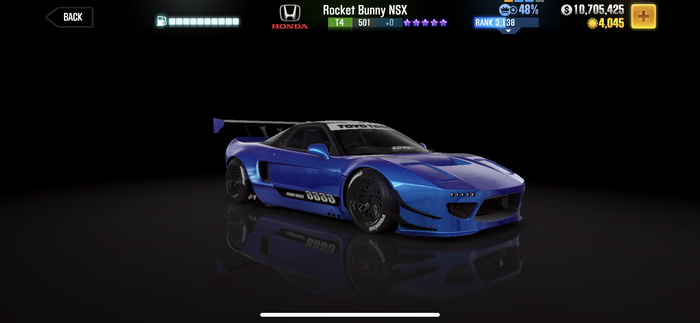 CSR2 RB NSX