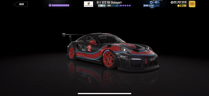 CSR2 GT2 Clubsport