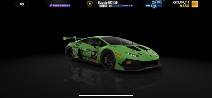 CSR2 Huracan GT3