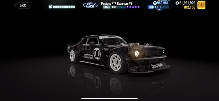 CSR2 Hoonicorn
