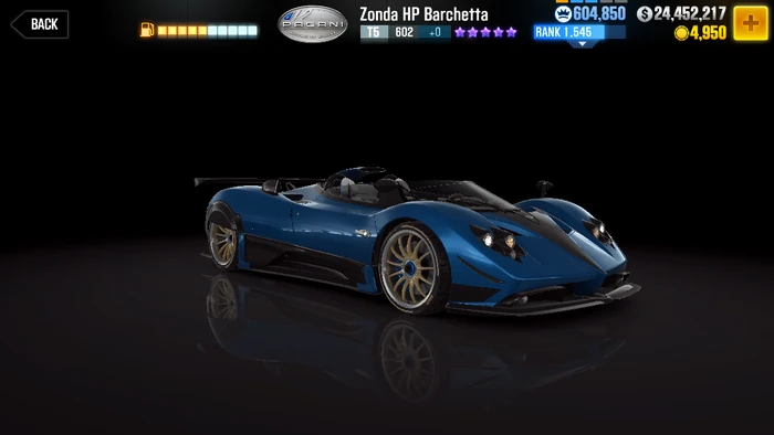 CSR2 Zonda HP