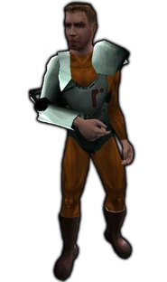 Origin of VIP's head model and texture. (Valve's Ricochet game player model)