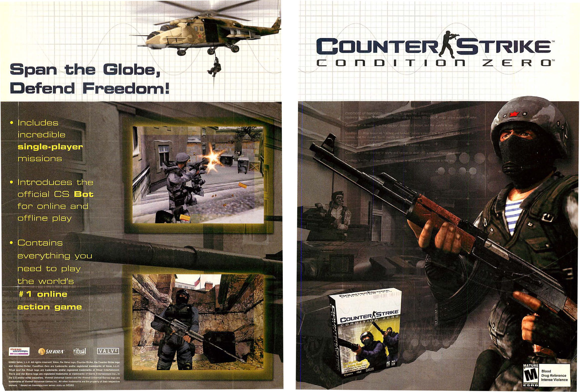 Stuart Maine on X: @bitmap_books #FPS 51/180 is Counter-Strike: Condition  Zero Deleted Scenes (2004) One of four studios involved in Condition Zero,  Ritual Entertainment's single-player campaign plays like Counter-Strike  mixed with the