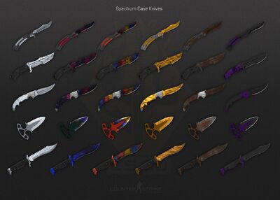 Csgo spectrum knives overview