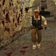 A Terrorist wielding a Machete in .