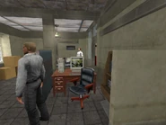 An officer is playing Condition Zero