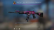 4x No Pats (Holo) on an Galil AR Chromatic Abberation (Snakebite Case)