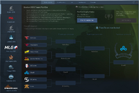 Tournaments tab