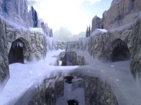 The bridge. Note that it can be broken if one is to step on it.