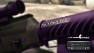 "Purple People Eater" on SG 553 in Counter-Strike Blog post "8/29 Update: Name Tags".
