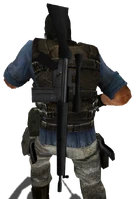 Holstered playermodel