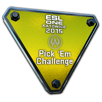 Gold Katowice 2015 Pick'Em Trophy