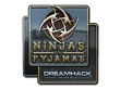 Ninjas in Pyjamas Foil Sticker